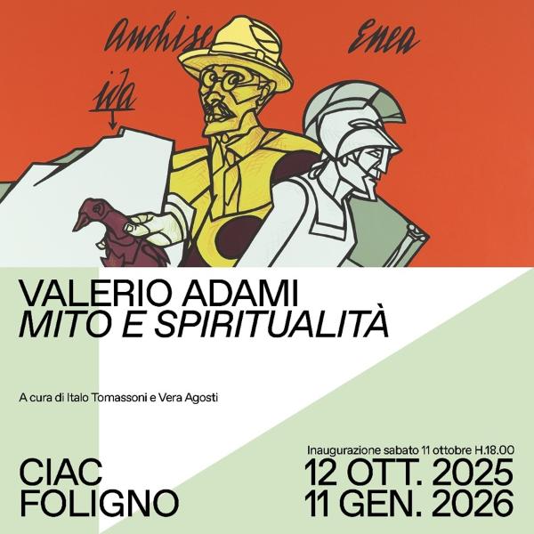  Poster of Valerio Adami. Mito e spiritualità in Foligno 
